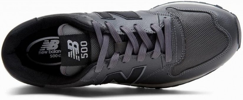 New Balance 500 GM500LMA Bağcıklı Erkek Günlük Ayakkabı Gri