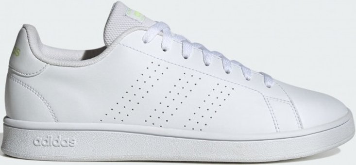 Adidas Advantage Base Court Lifestyle ID9561 Ortopedik Bağcıklı Unisex Günlük Ayakkabı Beyaz