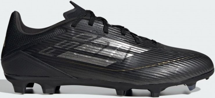 Adidas F50 League FG/MG IE3181 Bağcıklı Çivili Krampon Siyah