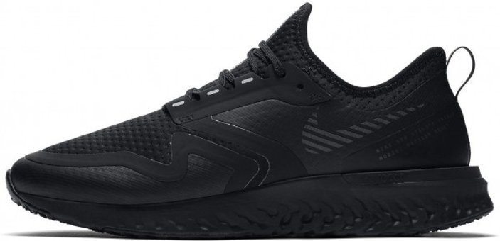 Nike Odyssey React Shield 2 BQ1672-001 Bağcıklı Kadın Koşu Ayakkabısı Siyah