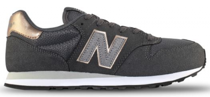 New Balance 500 GW500TSG Ortopedik Bağcıklı Kadın Günlük Ayakkabı Gri