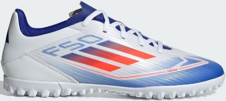 Adidas F50 Club TF IF1348 Bağcıklı Halı Saha Ayakkabısı Beyaz