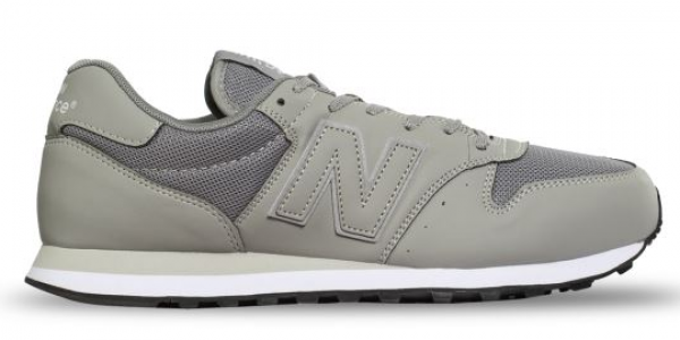 New Balance 500 GM500NGR Bağcıklı Erkek Günlük Ayakkabı Gri