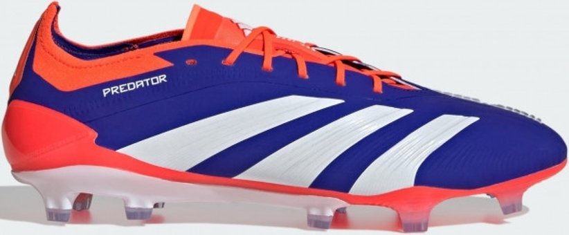 Adidas Predator Elite FG IF8867 Bağcıklı Çivili Krampon Mavi