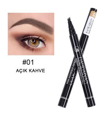 Handaiyan Suya Dayanıklı Mat Siyah İnce Uçlu Likit Eyeliner