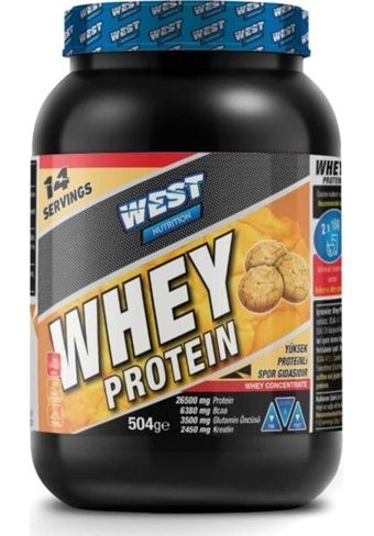 West Nutrition Kurabiyeli Whey Protein Protein Tozu 504 gr