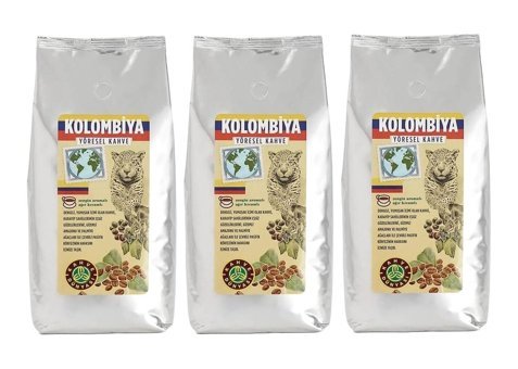 Kahve Dünyası Kolombiya Arabica Çekirdek Filtre Kahve 3 kg