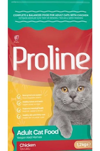 Pro Line Tavuklu Tahıllı Yetişkin Kedi Maması 3x1.2 kg