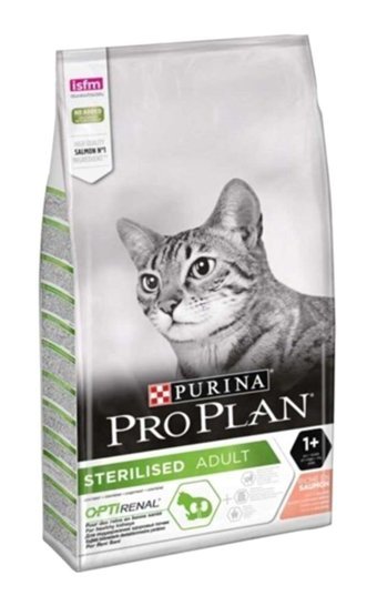 Pro Plan Somonlu Kısırlaştırılmış Tahıllı Yetişkin Kedi Maması 10 kg