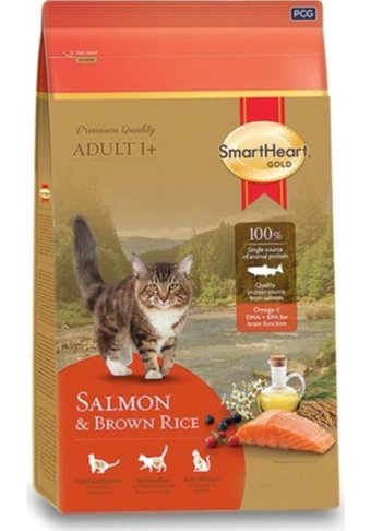 Smartheart Gold Somonlu Tahıllı Yetişkin Kedi Maması 1 kg