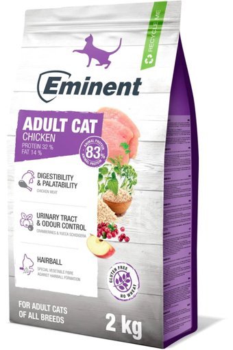 Eminent Adult Cat Tavuklu Tahıllı Yetişkin Kedi Maması 2 kg