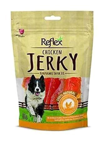 Reflex Chicken Jerky Tavuklu Köpek Maması 80 gr