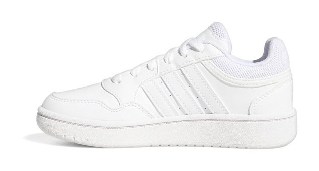 Adidas Hoops GW0433 Bağcıklı Erkek Çocuk Günlük Ayakkabı Beyaz