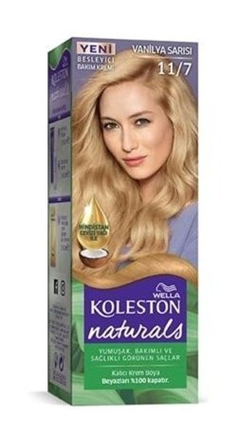 Wella Koleston Naturals 11.7 Vanilya Sarısı Krem Saç Boyası 50 Ml