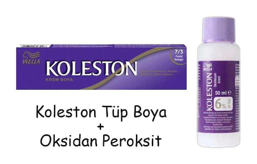 Wella Koleston Oksidan 7.3 Fındık Kabuğu Krem Saç Boyası 50 Ml