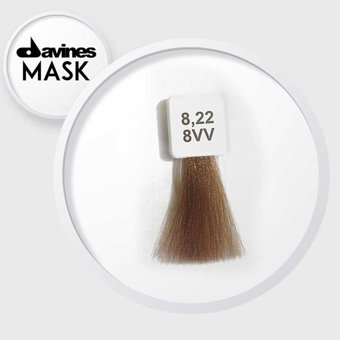 Davines Mask 8.22 Açık Viyole Kumral Krem Saç Boyası 60 ml