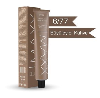 Maxx Deluxe 6.77 Büyüleyici Kahve Krem Saç Boyası 60 Ml