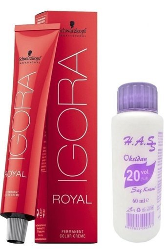 Schwarzkopf Igora Royal Mini Oksidan 3.0 Koyu Kahve Krem Saç Boyası 60 ml