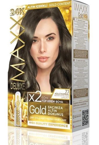 Maxx Deluxe Golden Beauty 45298 Krem Saç Boyası 60 Ml