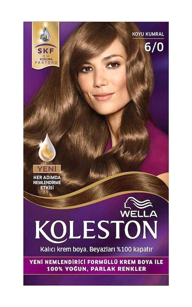 Wella Koleston 6.0 Koyu Kumral Krem Saç Boyası 50 ml