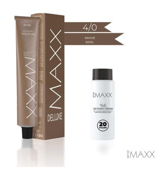 Maxx Deluxe 4.0 Kahve Krem Saç Boyası 60 Ml