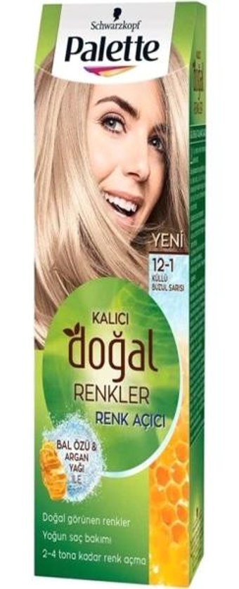 Schwarzkopf Palette Doğal Renkler 12.1 Küllü Krem Saç Boyası 50 ml