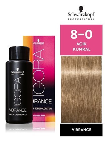 Schwarzkopf Igora Royal Vibrance 8.0 Açık Kumral Krem Saç Boyası 60 ml