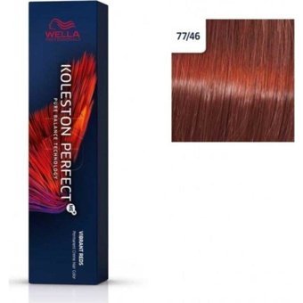 Wella Koleston Perfect Me+ 77.46 Lav Kızılı Krem Saç Boyası 60 Ml