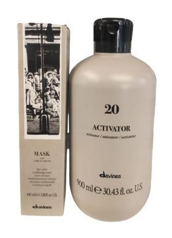 Davines Mask Vibrachrom 45298 Orta Kumral Küllü Krem Saç Boyası 100 ml