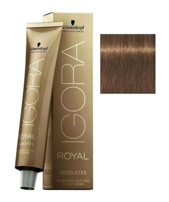 Schwarzkopf Igora Royal Absolutes 7.60 Çikolata Kumral Krem Saç Boyası 60 ml