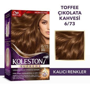 Wella Koleston Supreme 6.73 Çikolata Krem Saç Boyası 50 Ml