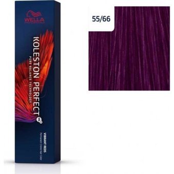 Wella Koleston Perfect Me+ 55.66 Menekşe Moru Krem Saç Boyası 60 Ml