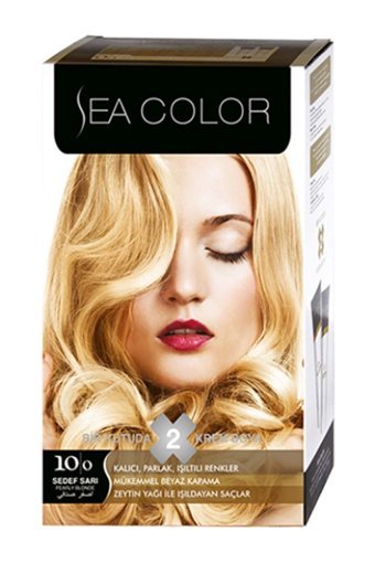 Sea Color Colour Cream 10.0 Sarı Krem Saç Boyası 50 ml