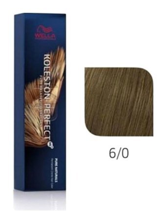 Wella Koleston Perfect Me 6.0 Doğal Koyu Sarışın Krem Saç Boyası 60 Ml