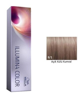 Wella Illumina 8 Açık Kumral Krem Saç Boyası 60 Ml