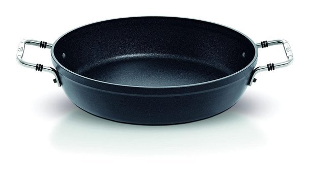 Fissler Adamant Çelik Saplı Alüminyum 28 cm Düz Tava Antrasit