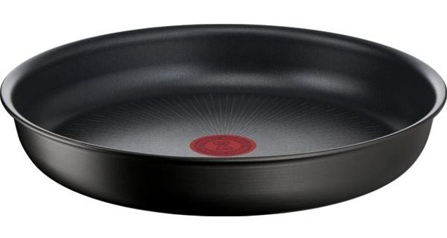 Tefal 6X Ingenio Mix Titanyum 28 cm Düz Tava Siyah