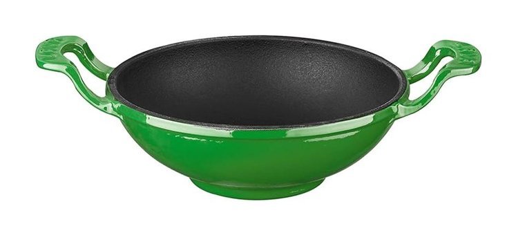 Lava Mini Döküm 16 cm Wok Tava Yeşil