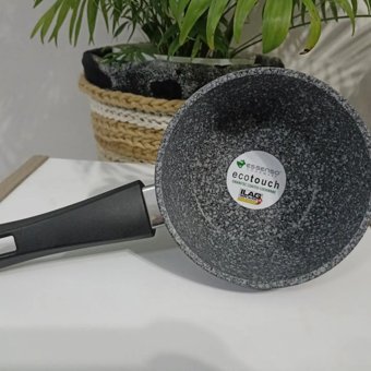 Essenso Plastik Saplı Granit 14 cm Sos Tava Gri