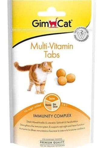 Gimcat Multivitamini Gelişim Destekleyici Tablet 40 gr