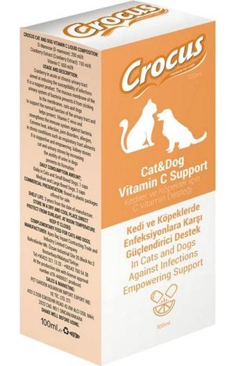 Crocus C Vitamini Gelişim Destekleycisi Damla 2x100 ml