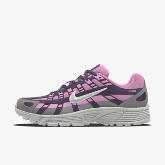 Nike P-6000 By You IB4456-900 Ortopedik Bağcıklı Kadın Günlük Ayakkabı Pembe