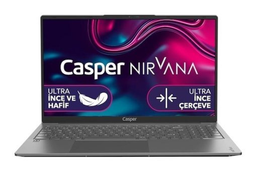 Casper Nirvana X600.1235-8V00X-G-FM1 Dahili Iris Xe Graphics Eligible Intel Core i5 1235U 8 GB Ram 500 GB SSD 15.6 inç Full HD Windows 10 Home Laptop