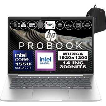 Hp ProBook 440 G11 A22YSEAF10 Dahili Graphics Intel Core Ultra 7 155U 32 GB Ram 1 TB SSD 14 inç WUXGA Freedos Laptop + Zetta Çanta