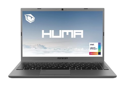 Monster Huma H4 V5.2.10 Dahili Iris Xe Graphics Eligible Intel Core i7 1255U 32 GB Ram 1 TB SSD 14.1 inç Full HD Freedos Laptop