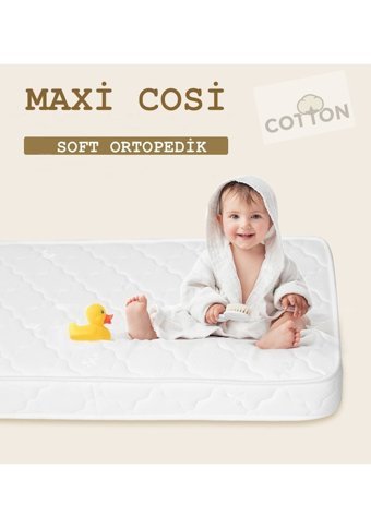 Maxi Cosi Bamboo Dikdörtgen Sünger Ortopedik 90x130 cm Beşik Yatağı
