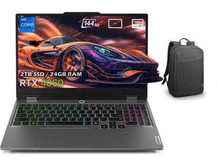 Lenovo LOQ 15IRX9 83DV00HNTRN21 Harici GeForce RTX 4060 Intel Core i7 13650HX 24 GB Ram 2 TB SSD 15.6 inç Full HD Freedos Laptop + Çanta