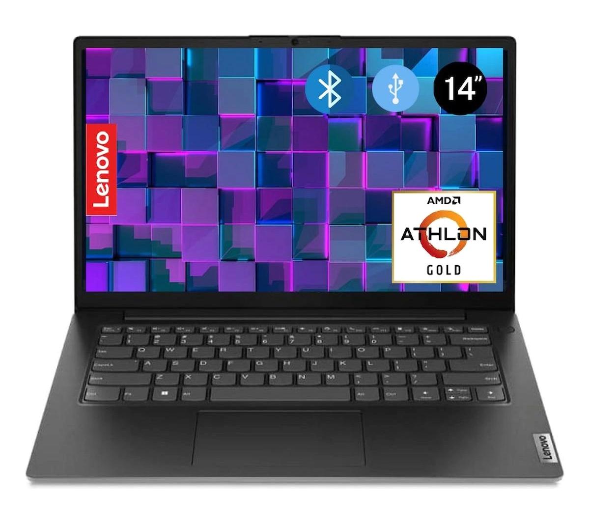 Lenovo V14 Gen4 AMN 82YT00SQTX Harici AMD Radeon 610M AMD Ryzen 5 7520U 8 GB Ram 256 GB SSD 14 inç Full HD Freedos Laptop