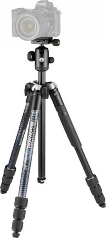 Manfrotto MKELMII4BK-BH 4 Kademeli Ball Head Tripod 160 cm