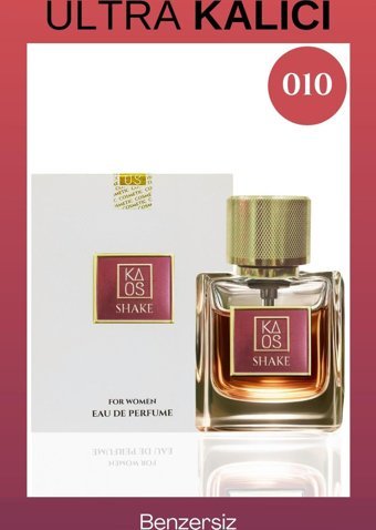 Kaos 010 EDP Bergamot-Çiçeksi-Sandal Ağacı Kadın Parfüm 50 ml